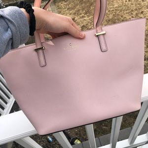 Light pink KATE SPADE harmony tote